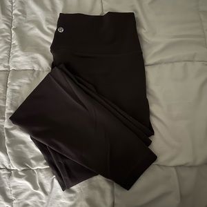 Lululemon Wunder Train High-rise tight 25” dark gray